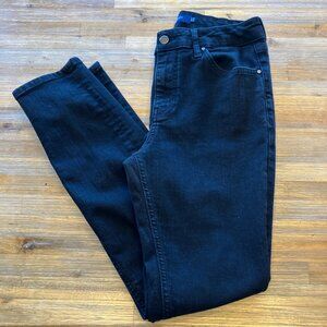 Boden Skinny 5 pocket size 8 black stretch‎ denim high waisted boho preppy jean